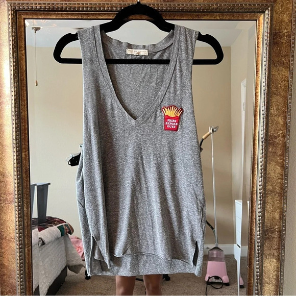 Fries Before Guys Truly Madly Deeply Urban Outfitters Tank Top - Picture 1 of 5